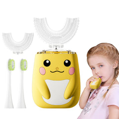 ELOTAME Kids U-Shaped Electric Toothbrush front view