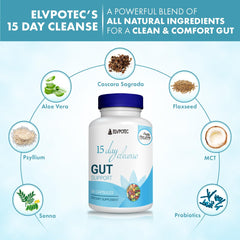 ELVPOTEC 15 Day Cleanse capsules