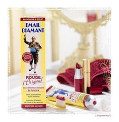 Email Diamant Red Formula toothpaste packaging and tubes