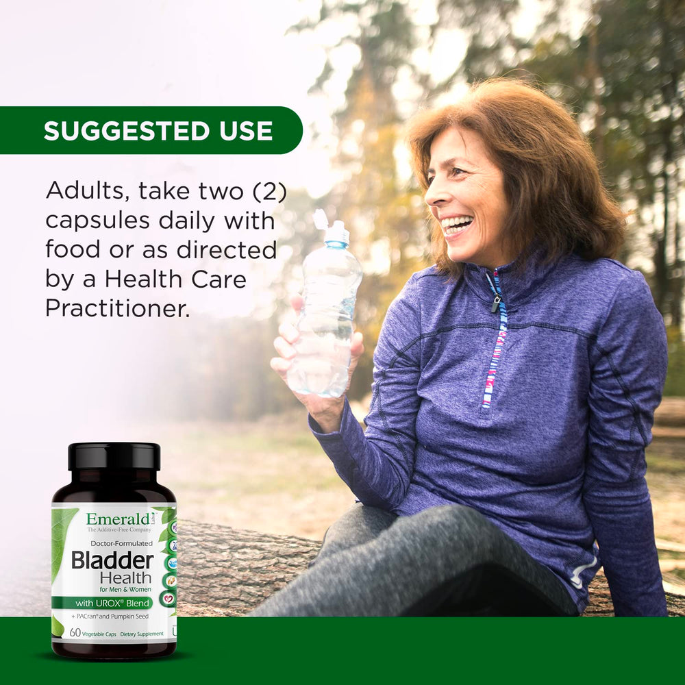 Vegan Bladder Health product showing vegan capsules