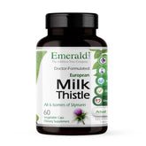 Emerald Labs European Milk Thistle bottle with 60 vegetable capsules
