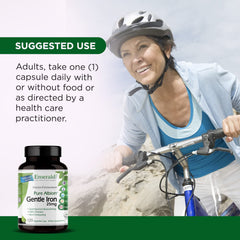 120-day supply of iron capsules