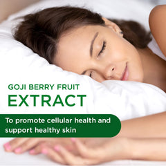 Goji Berry ingredients and antioxidants panel