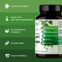 Gluten-free and additive-free magnesium supplement packaging