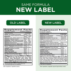 Whole-food blend imagery with sprouts, probiotics, and enzymes