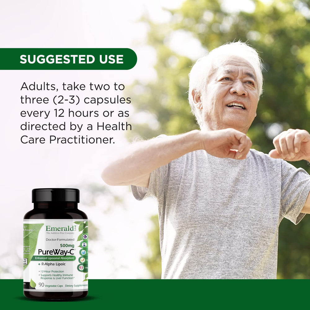 90 vegetarian capsules bottle for PureWay-C