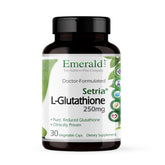 Emerald Labs Setria L-Glutathione bottle on white background