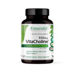 EMERALD LABS VitaCholine 550 mg bottle label