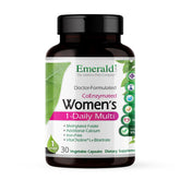 Emerald Labs Women's 1-Daily Multi bottle front view