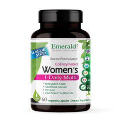 Emerald Labs Women's 1-Daily Multi bottle and box