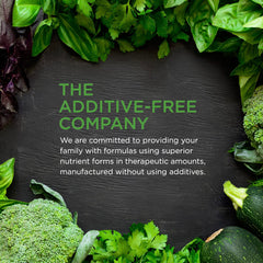 Label showing vegan and gluten-free attributes of the Zinc supplement