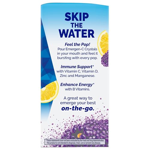 Packaging design for Emergen-C Immune Plus Crystals Berry Lemonade Packaging design for Emergen-C Immune Plus Crystals Berry Lemonade