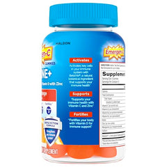 Back-to-school scene with Emergen-C Immune+ for quick wellness support during study days.