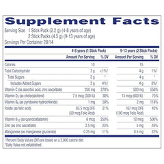 Tropical Punch flavor representation and kid-friendly design