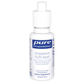 Front view of Pure Encapsulations EmulsiSorb K2/D3 Liquid bottle