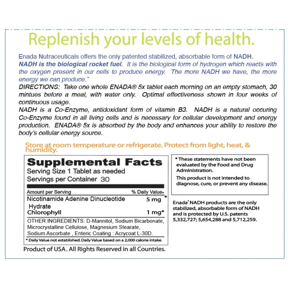 NADH energy and DNA repair concept artwork