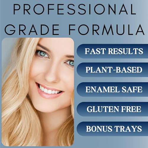 Enamel-safe whitening formula label