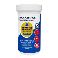 Endomune Advanced probiotic bottle front view