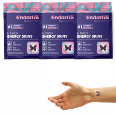 ENDORFIX Energy Patch Butterfly Design – Transdermal Patch (6–8 HR)