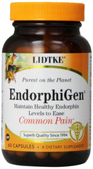 Front view of Lidtke Endorphigen Capsules bottle