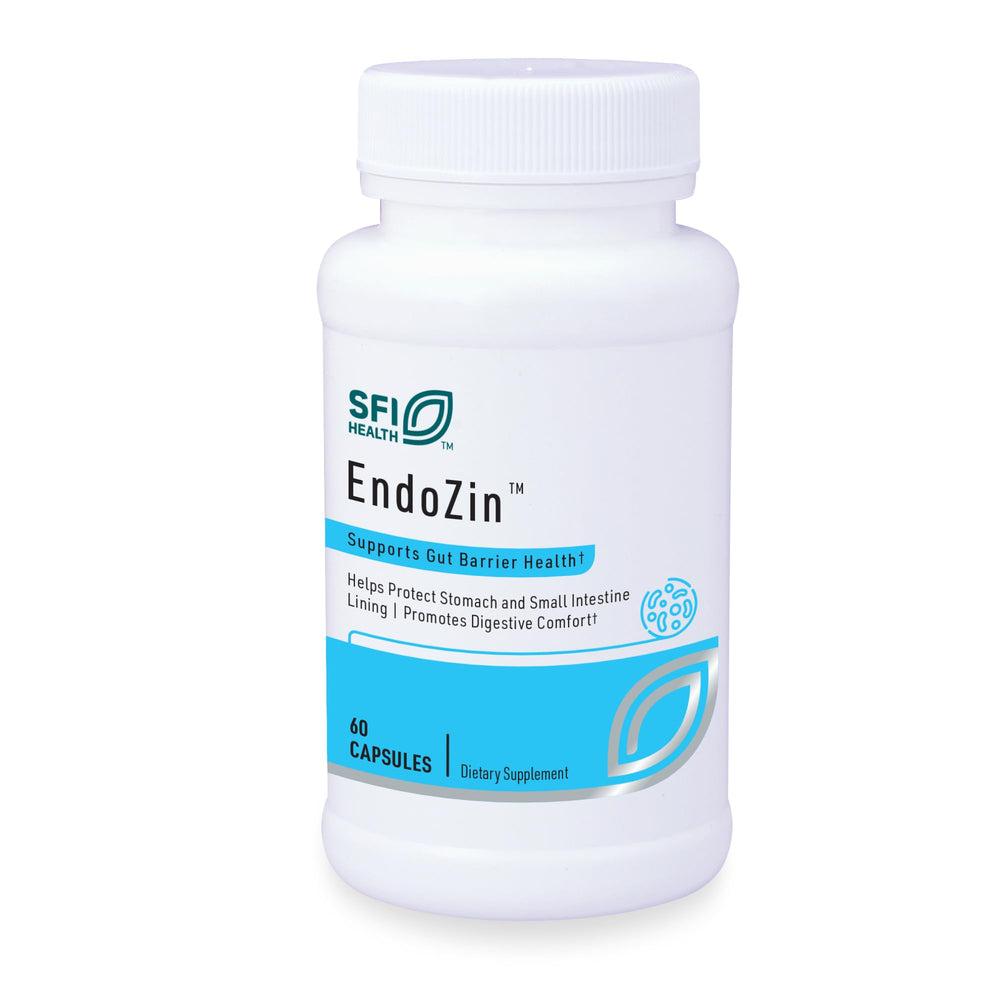 Endozin zinc carnosine and L-glutamine capsules, 60 capsules
