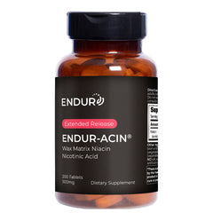 Hero image of Endur-Acin Niacin 500mg bottle with 200 tablets