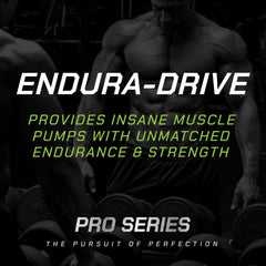 Endura-Drive powder prepared in glass with water