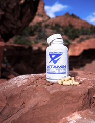 Close-up of EndurElite Vitamin Elite label