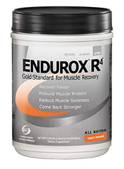 Endurox R4 nutrition label highlights protein, carbs, electrolytes, and antioxidants