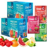 Ener-C multivitamin drink mix variety pack front view