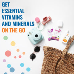 Ener-C Real fruit juice powder visuals