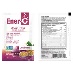 30-count box of Ener-C Sugar Free Energy Passion Fruit