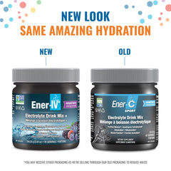 Low sugar, clean-label Ener-IV packaging