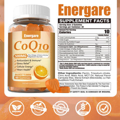 CoQ10 gummies with 3x better absorption