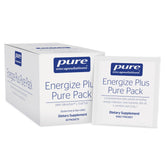 Pure Encapsulations Energize Plus Pure Pack packaging with 30 sachets