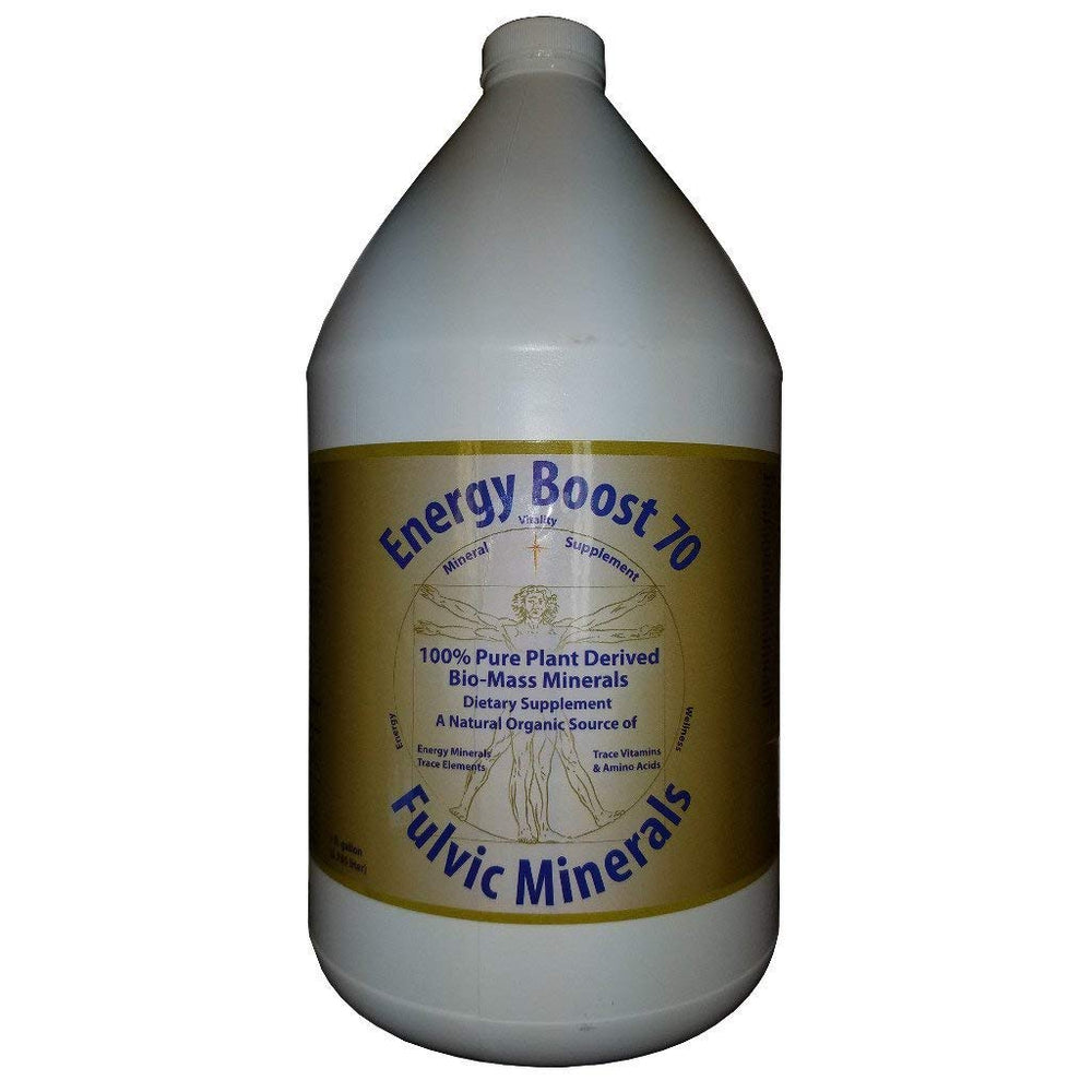 Energy Boost 70 Fulvic Minerals (1 Gallon) by Morningstar Minerals