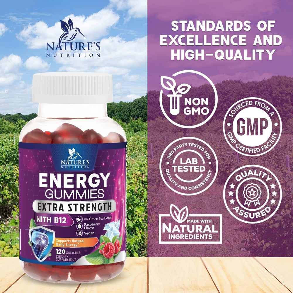 Athlete running with Energy Gummies Berry flavor