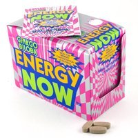 Energy Now Ginkgo Biloba packaging box showing 24 packets
