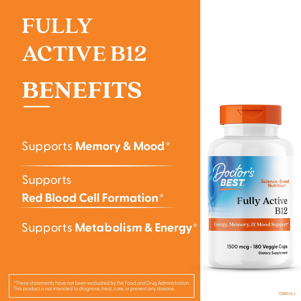 Energy support concept with vitamin B12