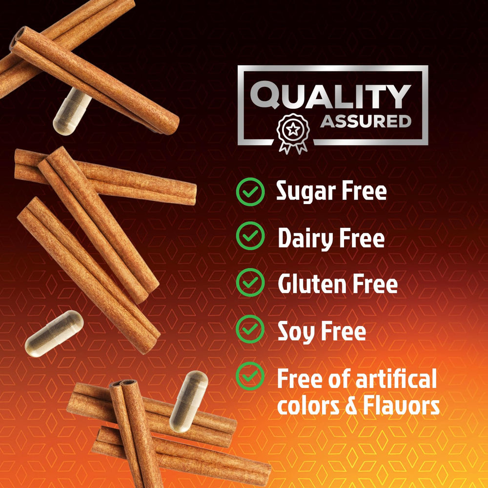Natural energy support cinnamon capsules