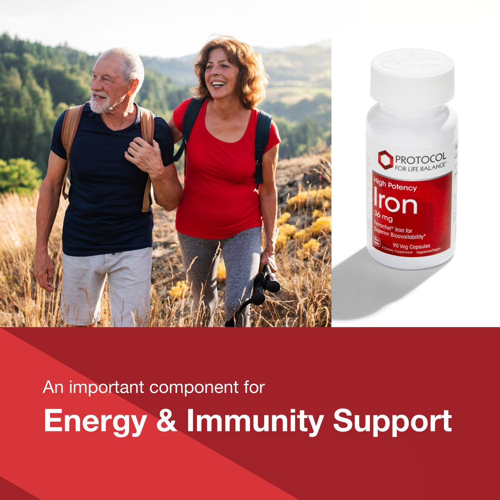 Capsule illustrating energy support from iron bisglycinate