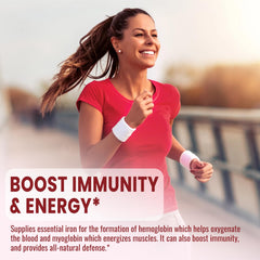 Energy support concept with iron transport