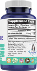 Energy and vitality benefits of Nicotinamide Vitamin B3