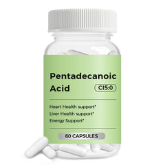 Hero image of Engtozl Pentadecanoic Acid supplement in a bottle