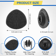 Easy replacement process for CarbonKlean pads