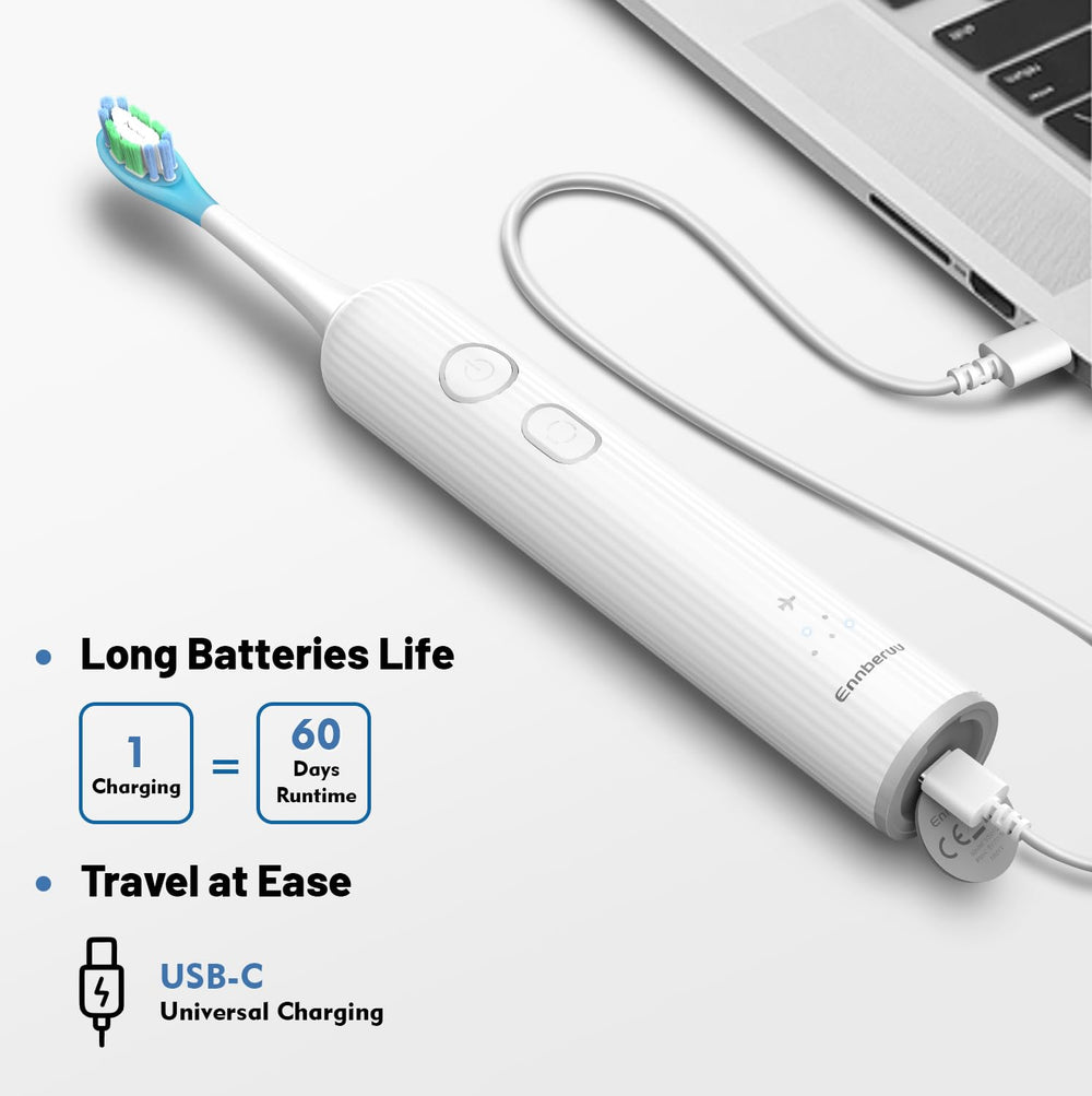 EnnbeRuu toothbrush IPX7 waterproof rating