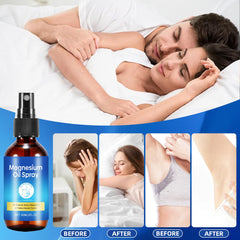 Magnesium oil for whole-body use on shoulders, neck, back and arms
