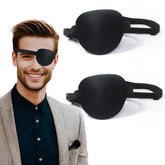 enttgo eye patch with adjustable elastic headband close-up