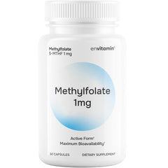 Envitamin 5-MTHF bottle front view