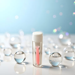 Compact lens remover tool designed for travel and storage